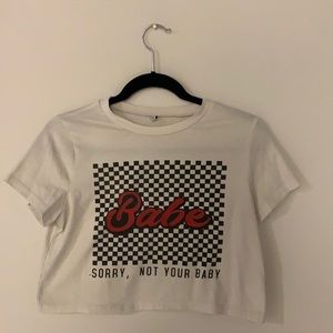 Funky graphic tee!